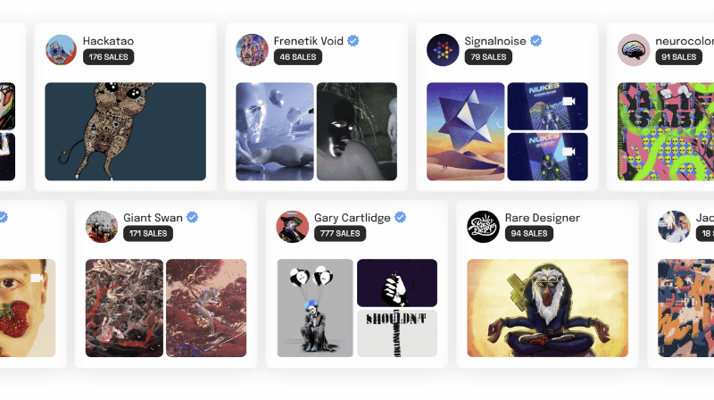 The KnownOrigin marketplace